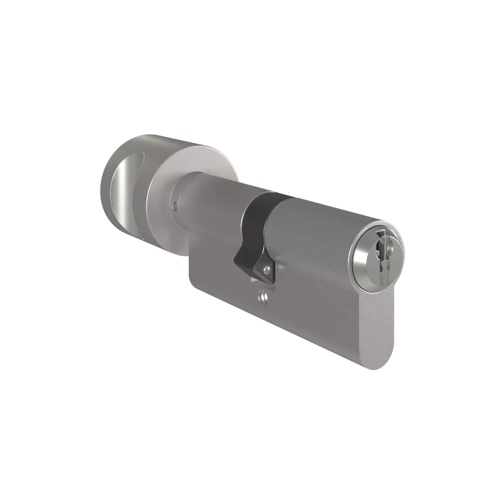 Additional lock with door knob entry-doors models cdm model-21