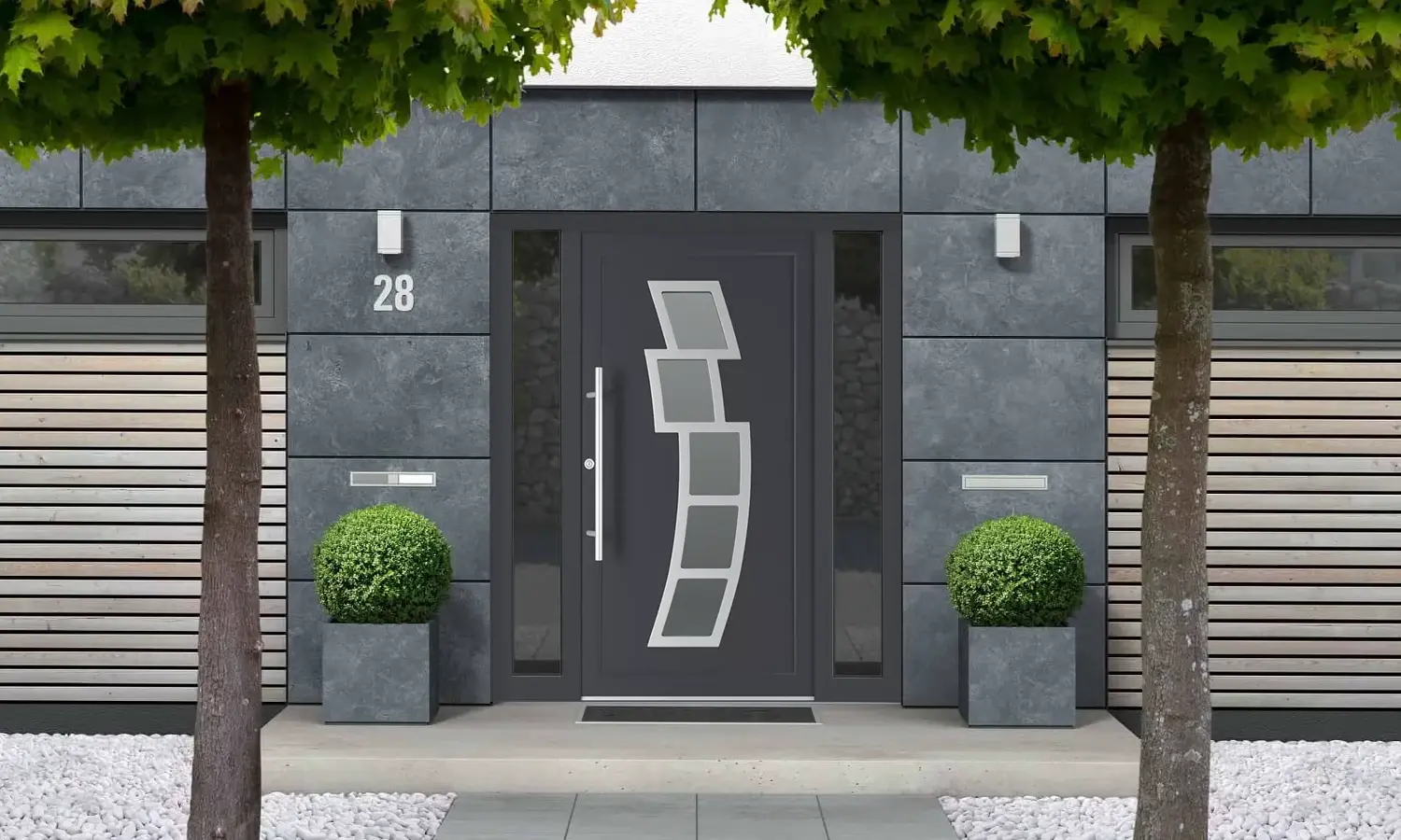 6021 PVC entry-doors models dindecor 6021-pvc  