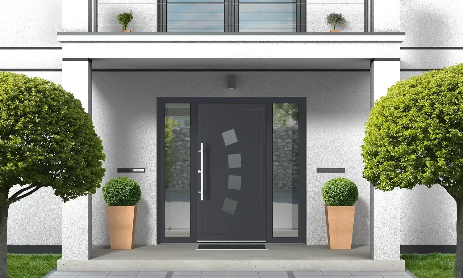 6036 PVC entry-doors models dindecor 6036-pvc  