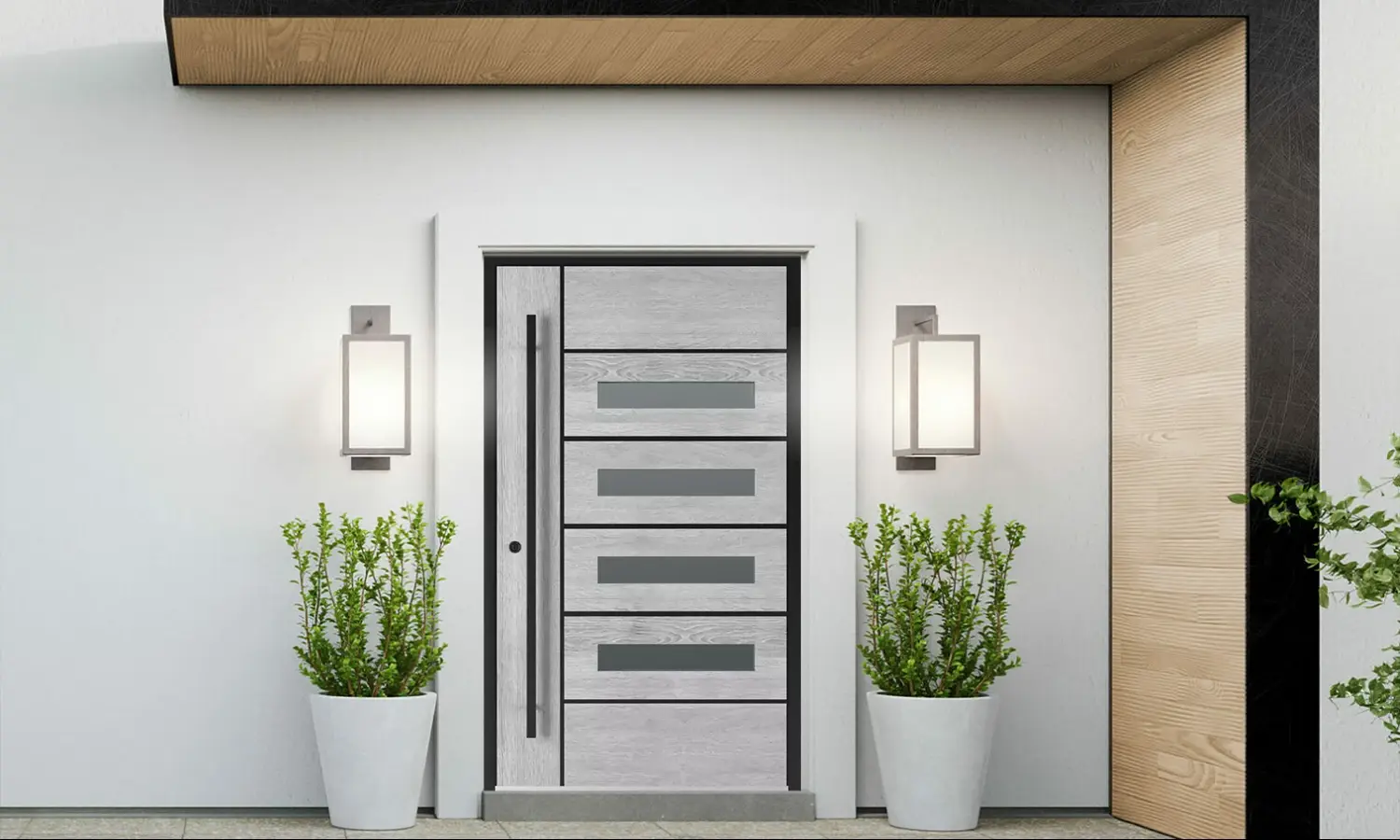 5007 Black entry-doors models dindecor 5007-black  