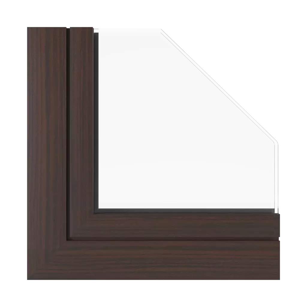 Palisander windows window-profiles aluprof mb-70-hi