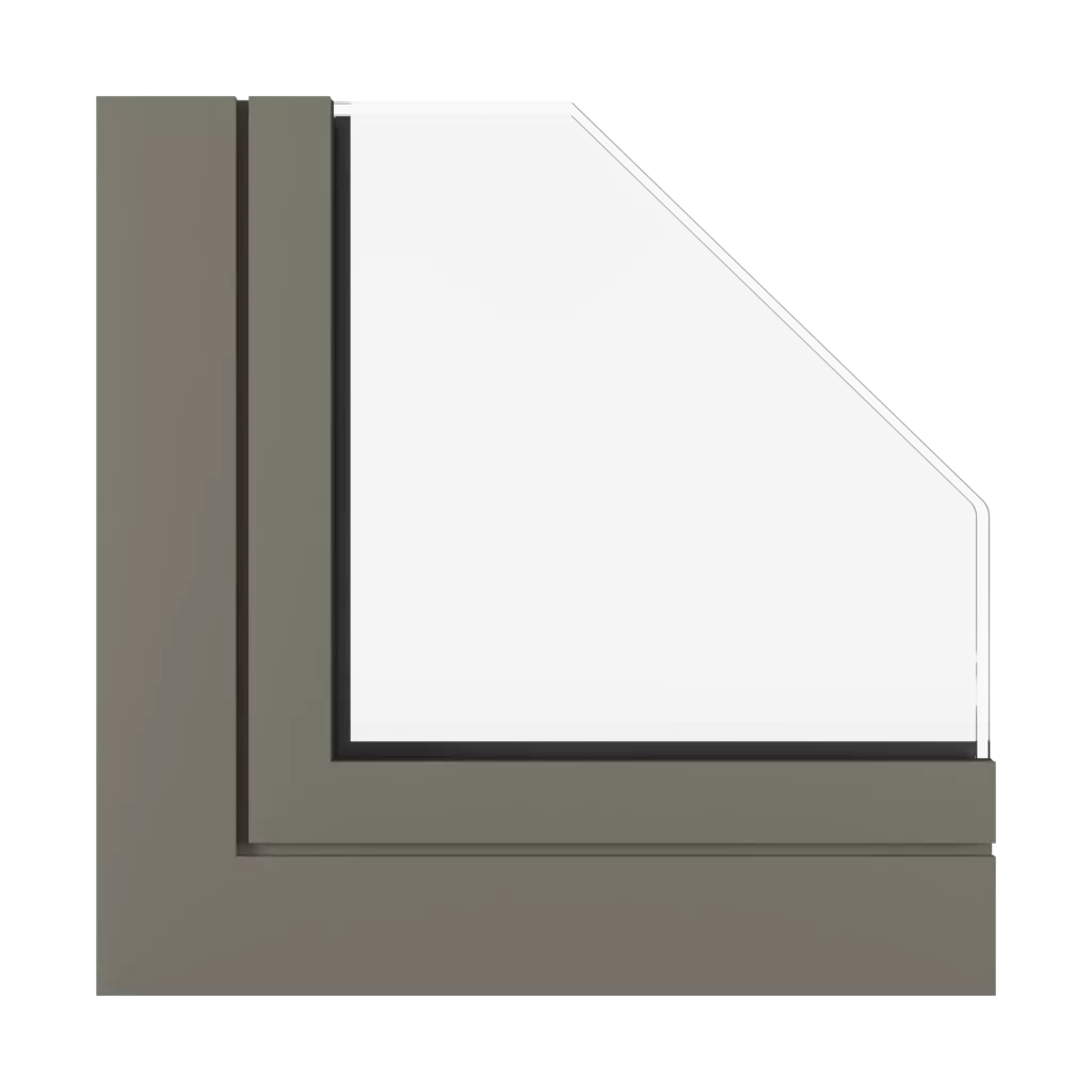 Quartz Gray SK windows window-profiles aluprof mb-70-hi