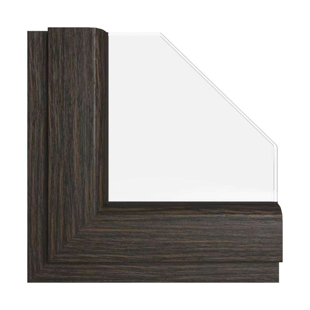 Wenge windows window-color rehau-colors swamp-oak-1 interior