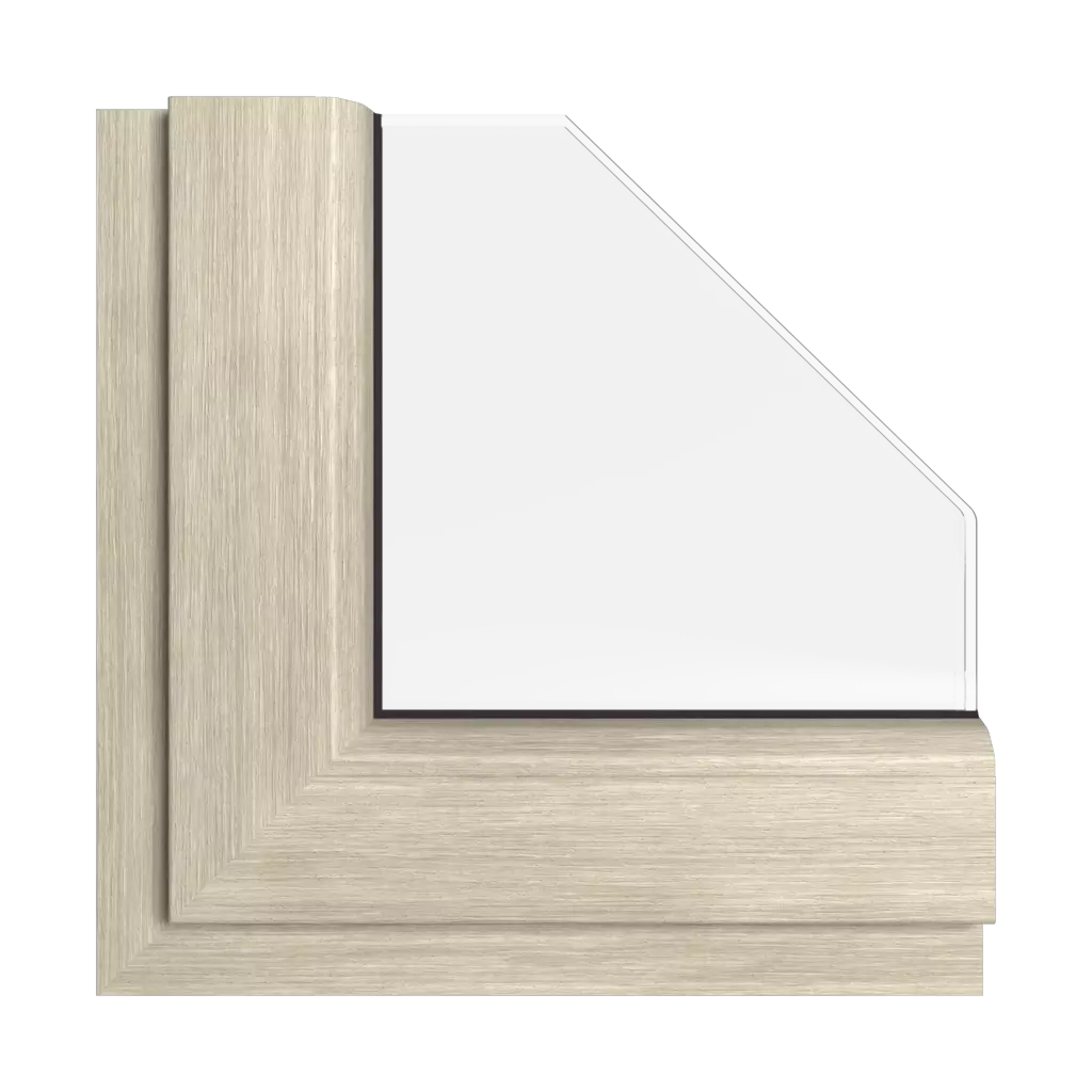 Sheffield oak light windows window-color rehau-colors light-bleached-oak interior