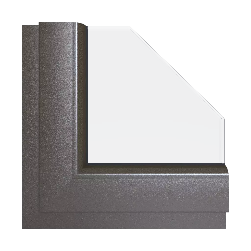 Alux DB 703 windows window-color aluplast-colors alux-db-703 interior