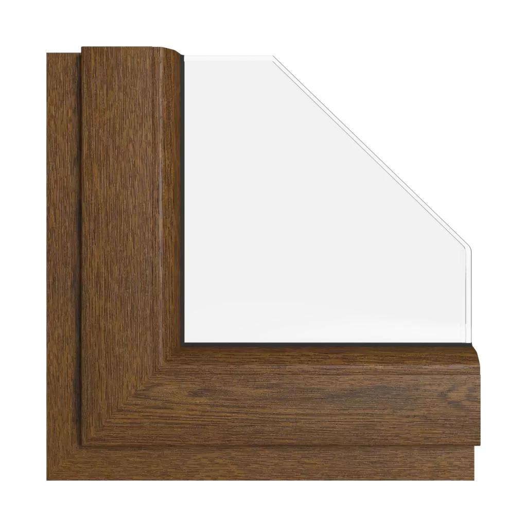 Walnut windows window-color kommerling-colors nut interior