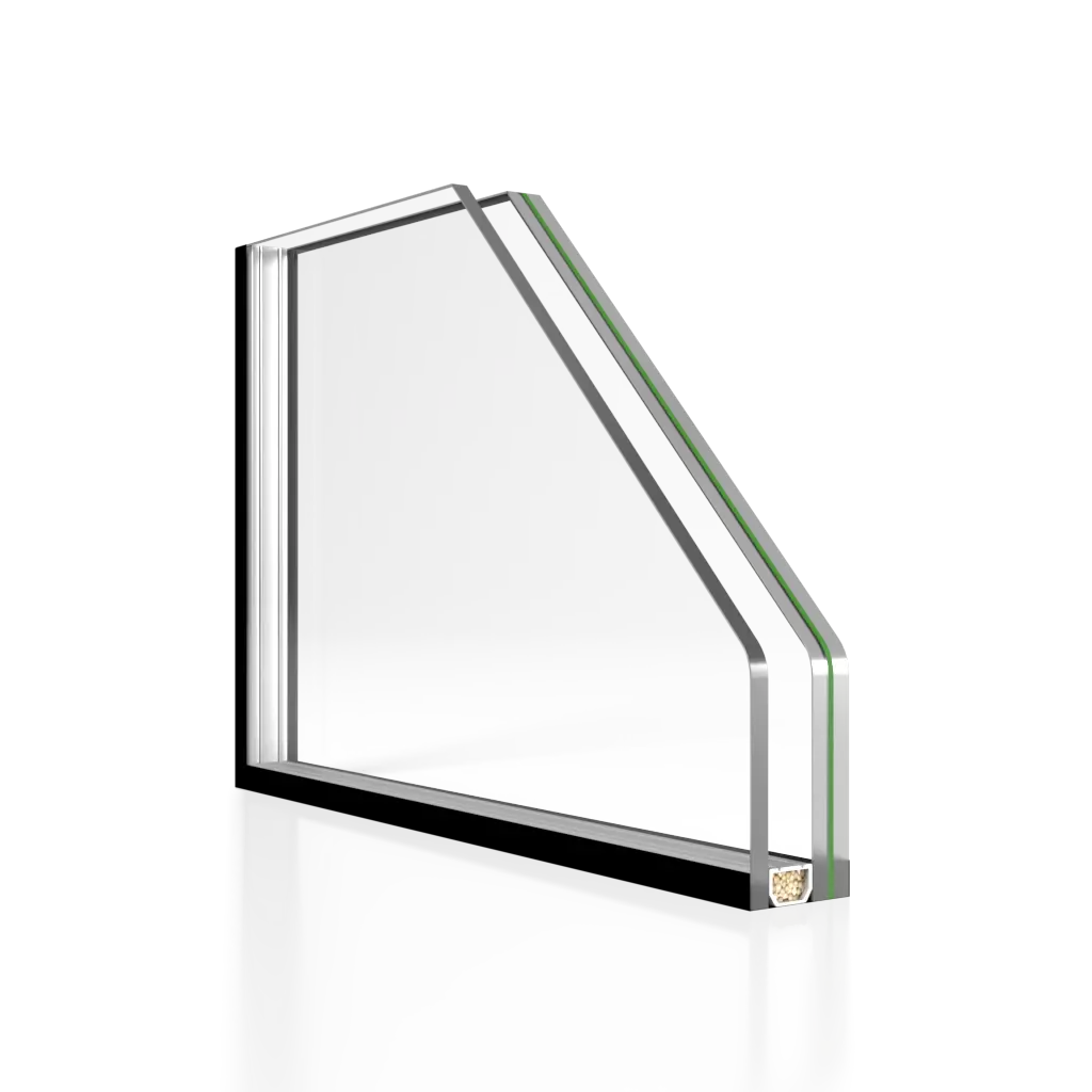 Glass 4mm/frame 10mm+ 2 x 4mm glued glass(4/10/44.4) windows glass glass-packages 2-glass  