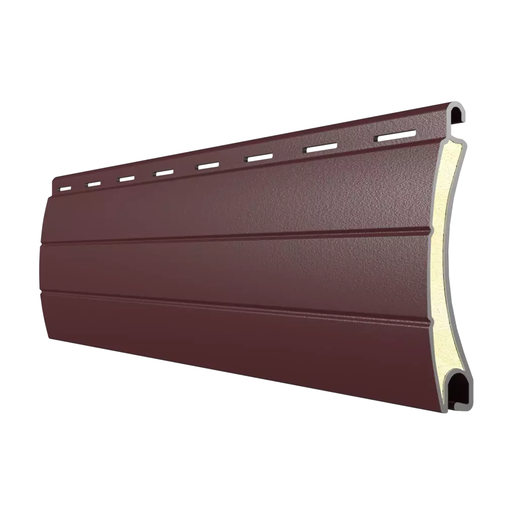 Wine red windows window-accessories roller-shutters aluprof