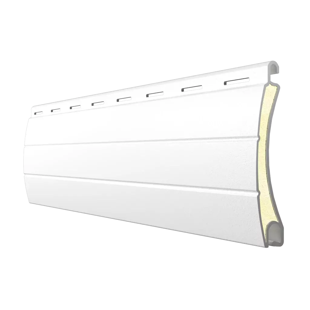 Ultra white windows window-accessories roller-shutters aluprof