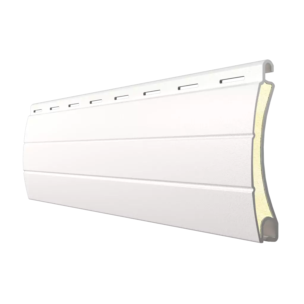 White windows window-accessories roller-shutters aluprof