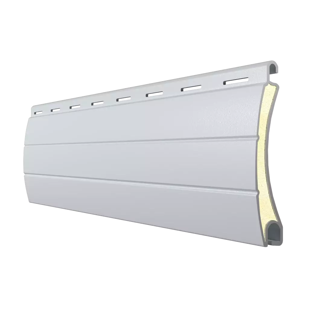 Light grey windows window-accessories roller-shutters aluprof