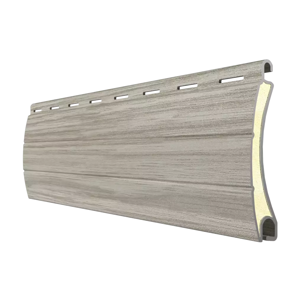 Light oak windows window-accessories roller-shutters aluprof