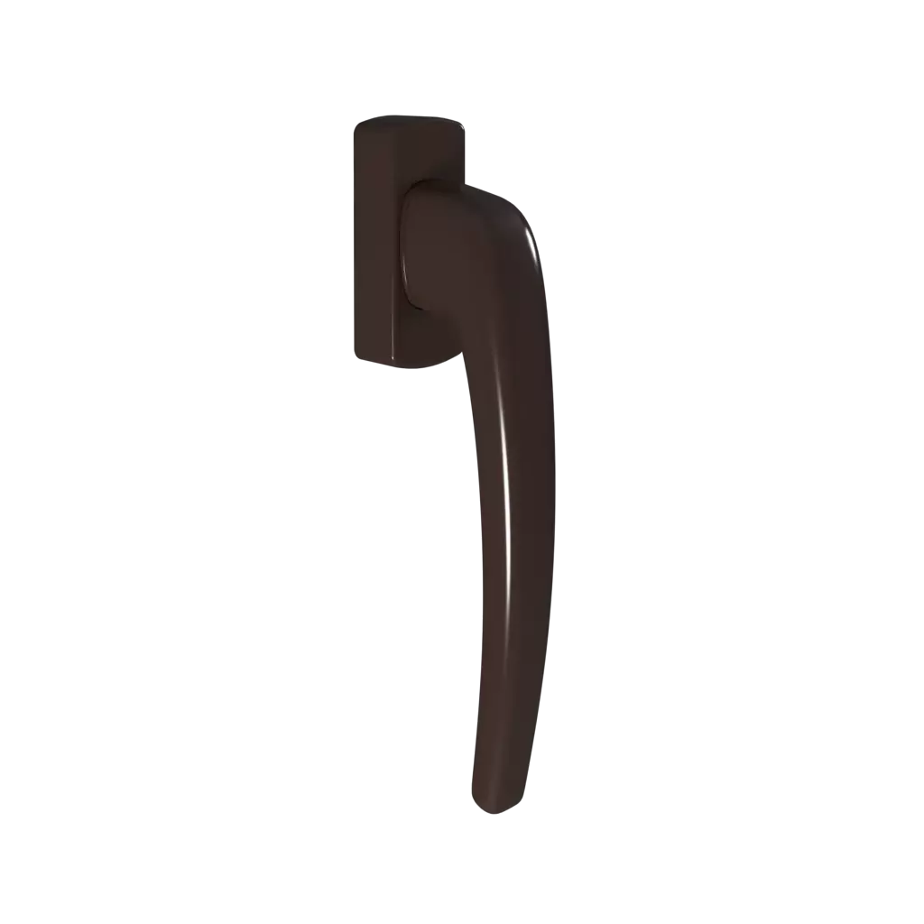 Suwanka SK handle brown windows window-accessories handles suwanka-sk suwanka-sk-handle-brown-2 