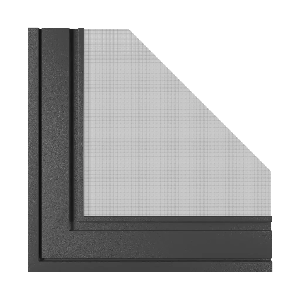 Anthracite gray windows window-accessories insect-screens insect-screen-types 