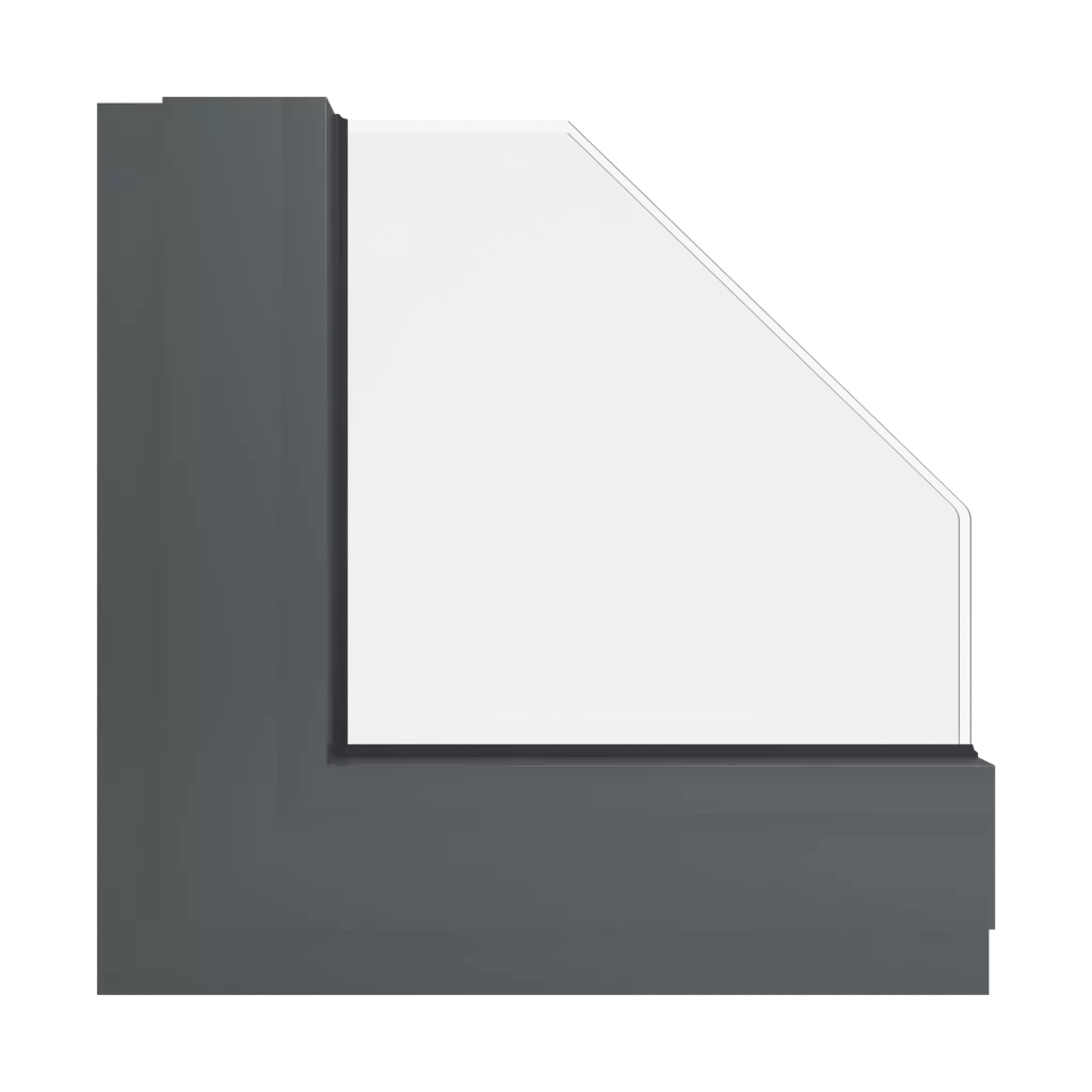 RAL 7043 Traffic grey B windows window-color aluminum-ral ral-7043-traffic-grey-b interior