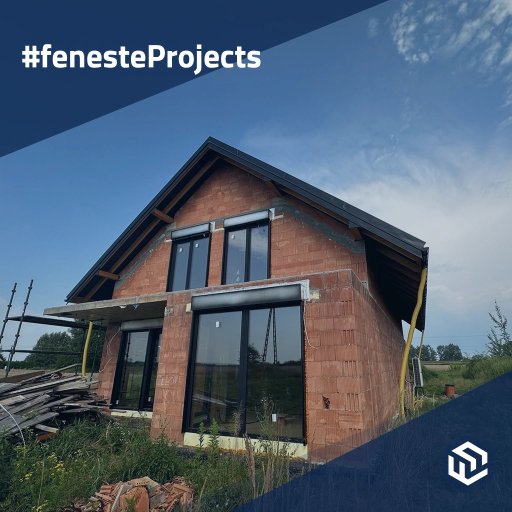 Modern energy-efficient house with innovative solutions 🎥 projects window-profiles aluminum aliplast ultraglide 